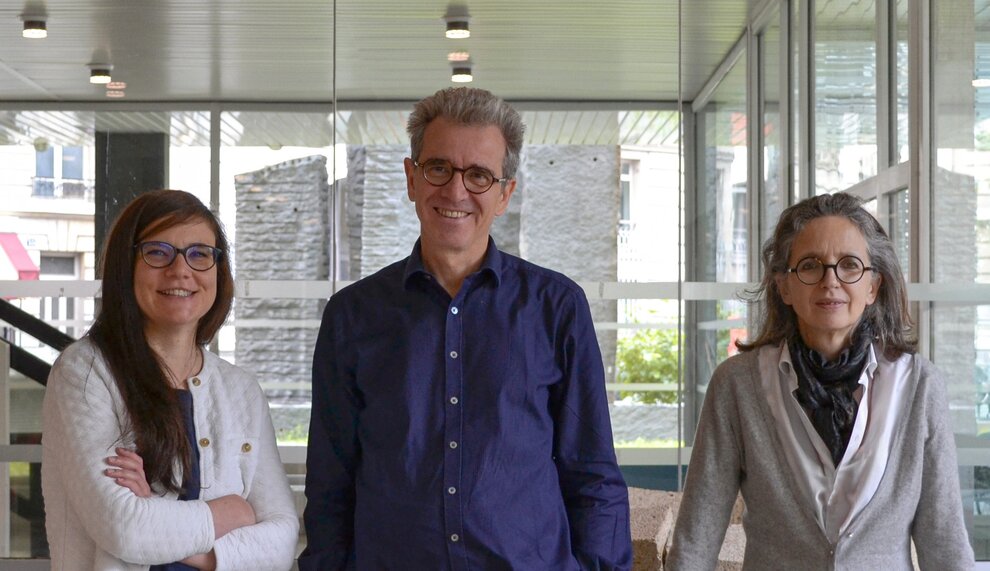 Claire Bordes, Antonin Cohen et Anne Simonin, membre du nouveau Directoire de la FMSH