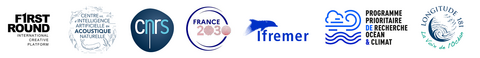 Logo des partenaire du spectacle "Ces sons sous l'eau"