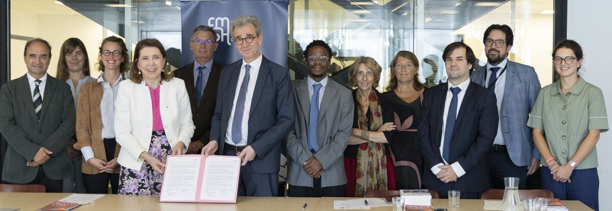 La FMSH et la CNFU signent une nouvelle convention de coopération en sciences humaines et sociales