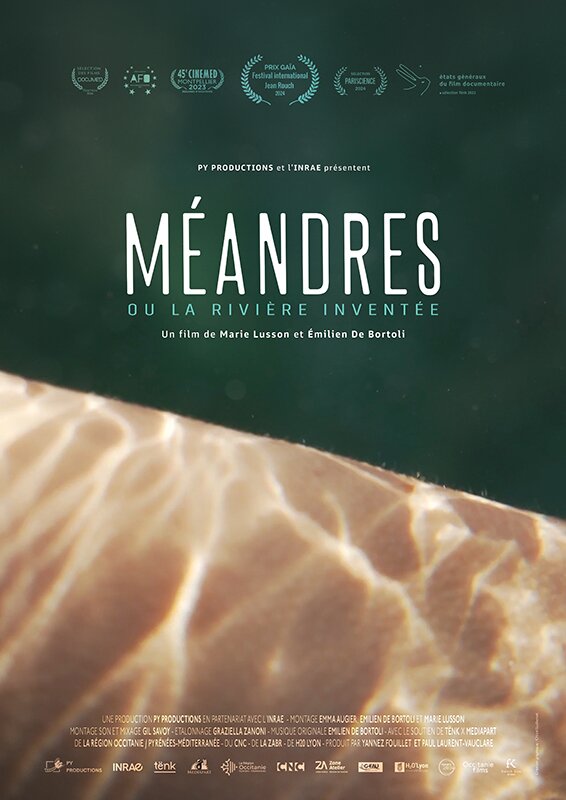 Affiche "Méandres ou la rivière inventée"