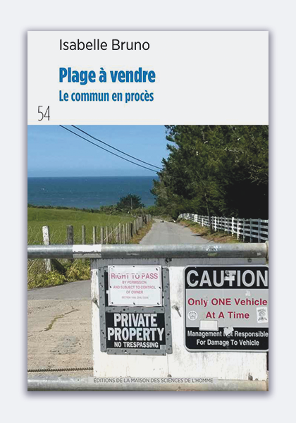 Couverture du livre "Une plage à vendre"