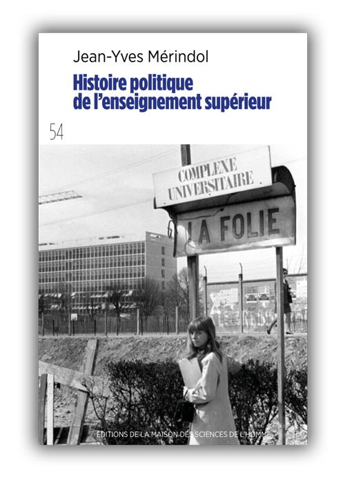 Couverture Histoire politique de l'enseignement supérieur