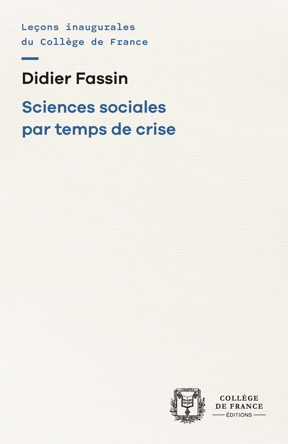 Sciences sociales par temps de crise