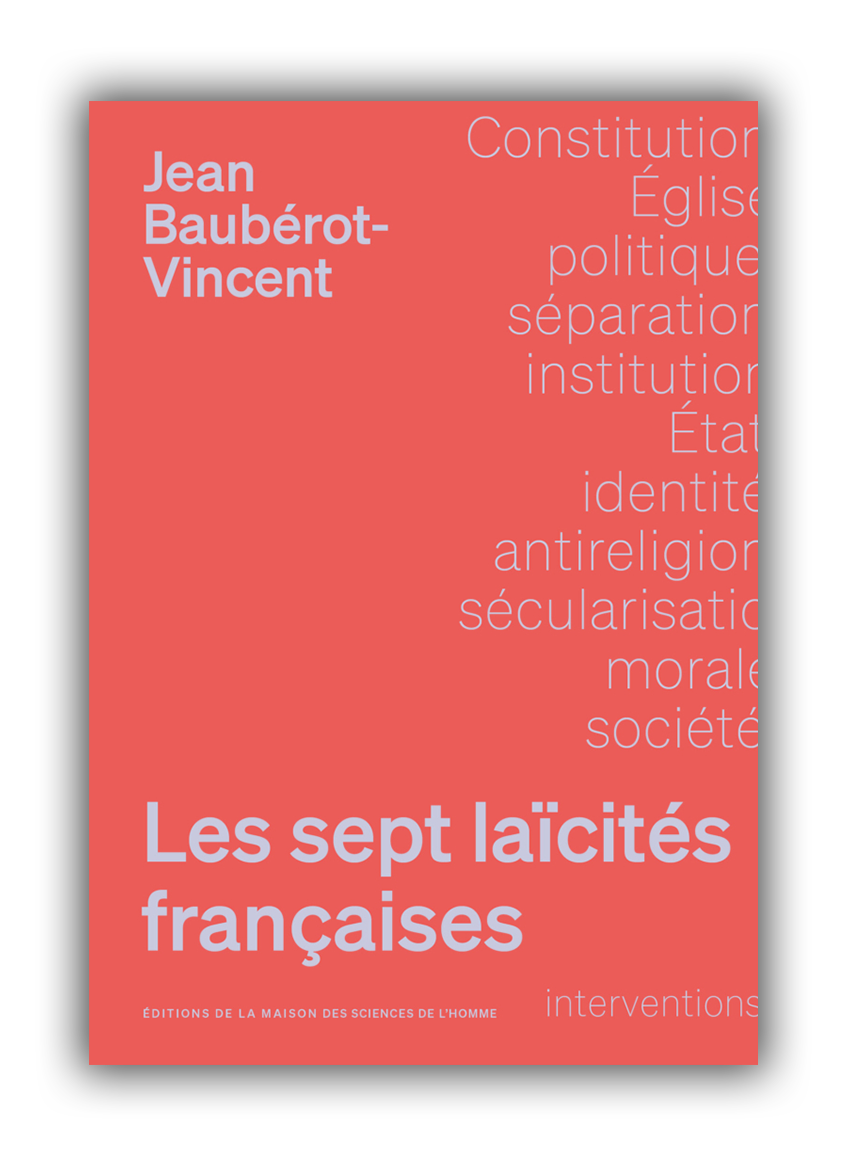 Couverture les 7 laicités françaises