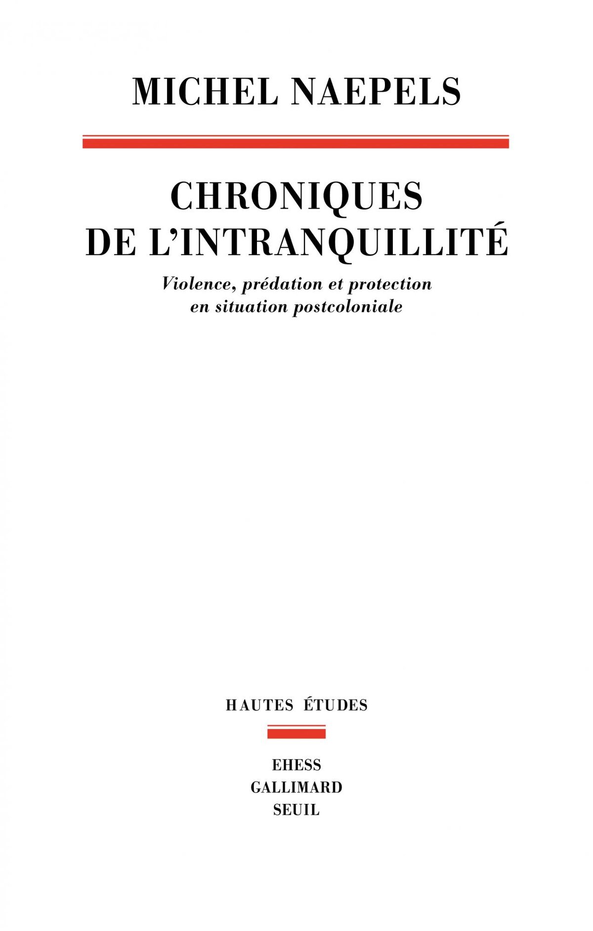 Livre Michel Naepels