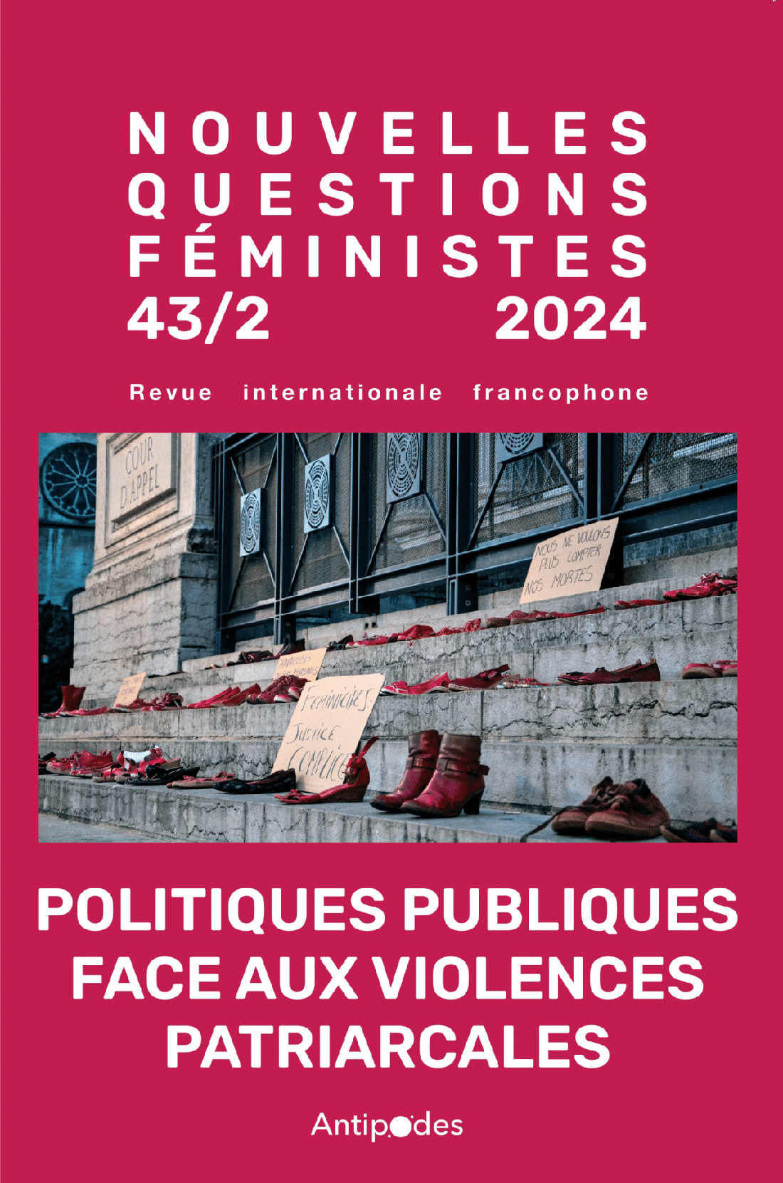 Couverture Nouvelles Questions féministes 43-2