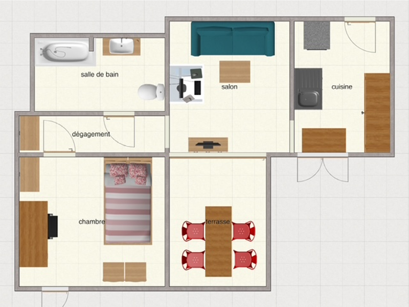 Maison Suger-Plan studio 46