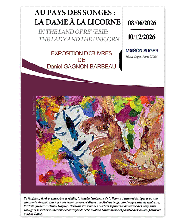 Affiche Dame à la Licorne