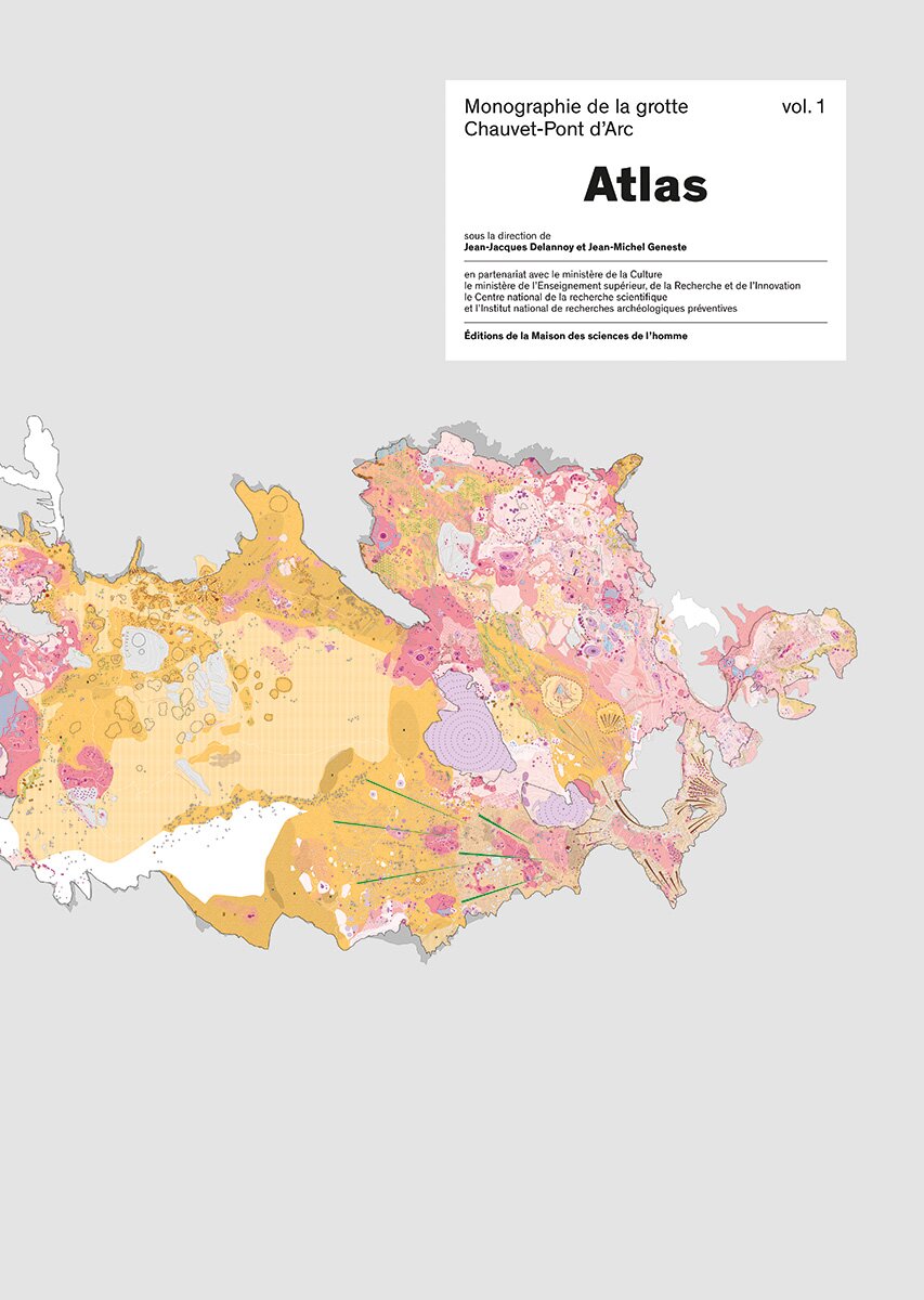 couverture, atlas de la grotte chauvet