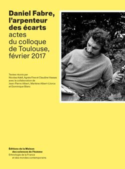 couverture Daniel Fabre parution 