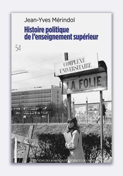 Couverture du livre "Histoire politique de l'enseignement superieur"