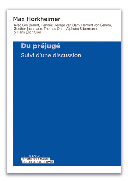Du préjugé