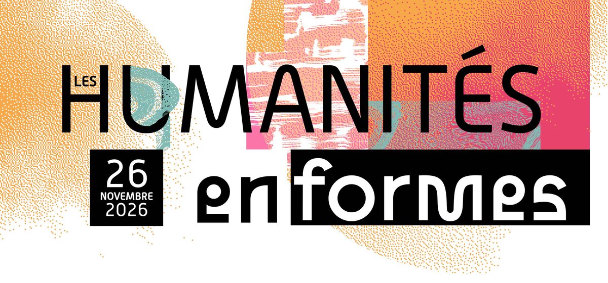 Bannière de l'événement "Les humanités en formes"