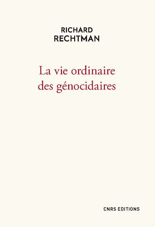 Couverture du livre "La vie ordinaires des génocidaires"