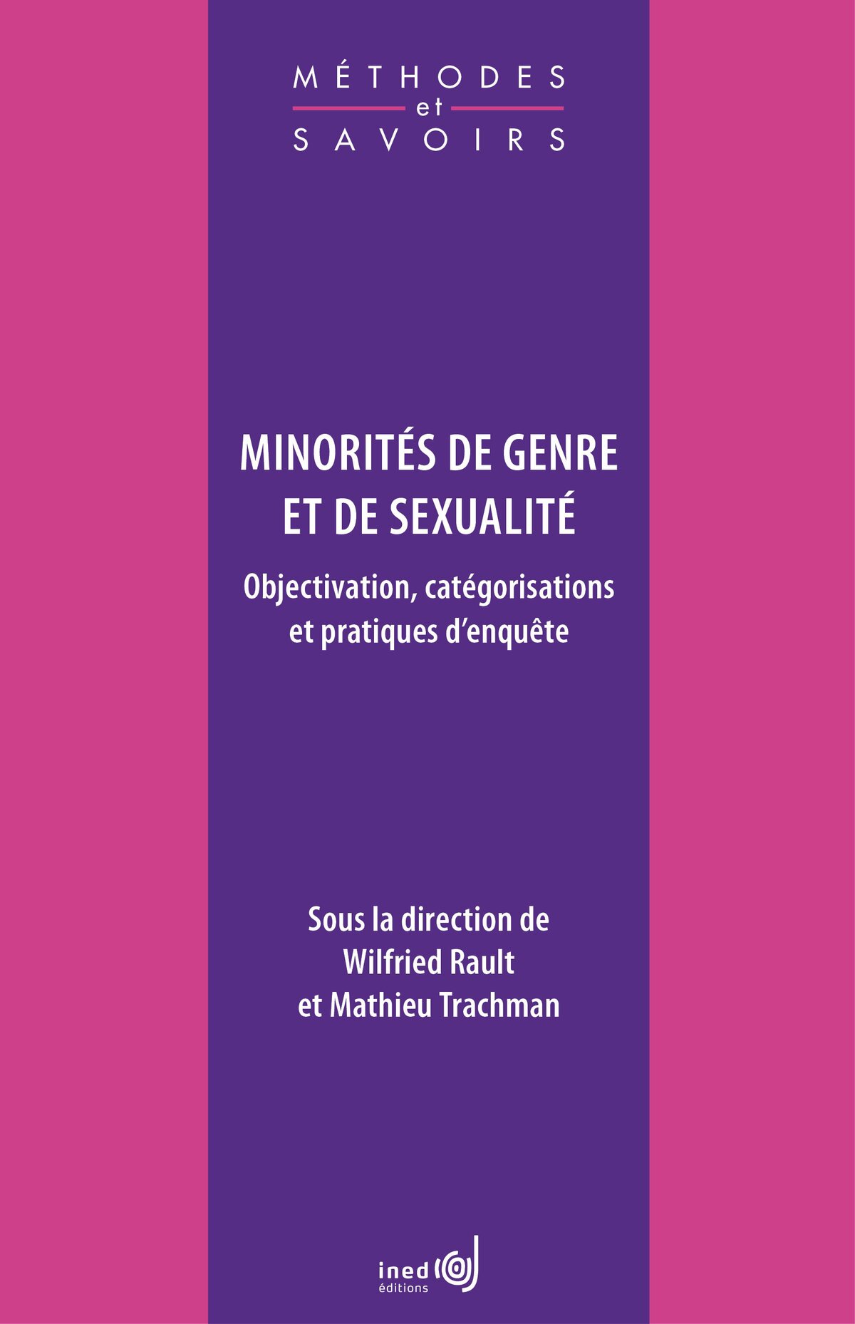 couverture - minorités de genre et sexualité