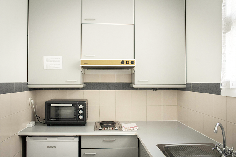 Cuisine grand deux pièces 13 Maison Suger résidence de recherche à Paris
