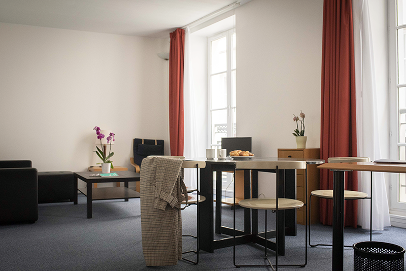 Vue d'ensemble grand deux pièces 13 Maison Suger résidence de recherche à Paris