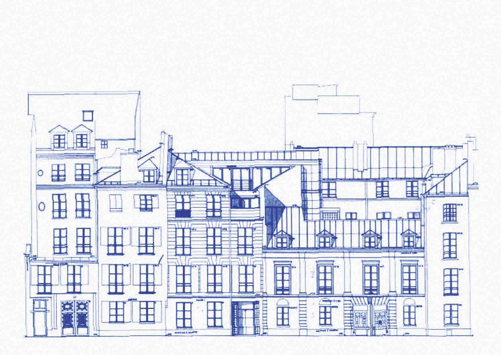 Dessin de la Maison Suger