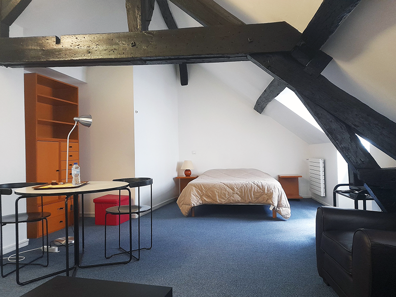 Pièce princiapale studio 24 Maison Suger résidence de recherche à Paris