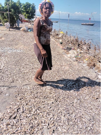 Pratiques de transformation artisanale de la sororité des commerçantes de la filière pêche à l’Île-à-Vache