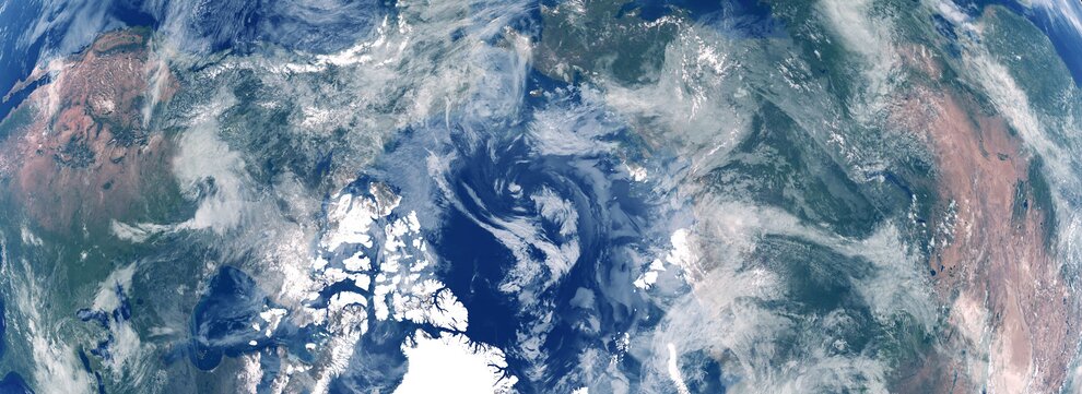 Banniere pour la présentation de l'ouvrage "THE ONCE AND FUTURE WORLD ORDER"