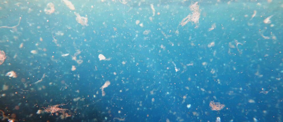 Pollution microplastique océanique