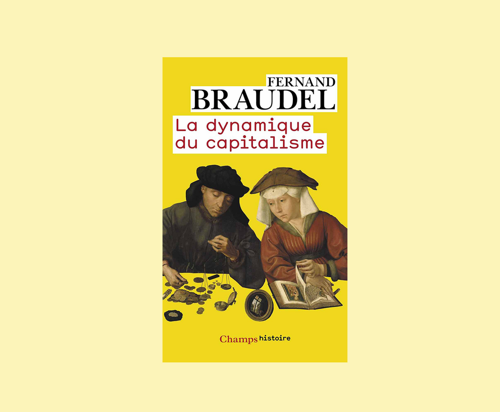 Couverture de l'ouvrage "La dynamique du capitalisme" de Fernand Braudel