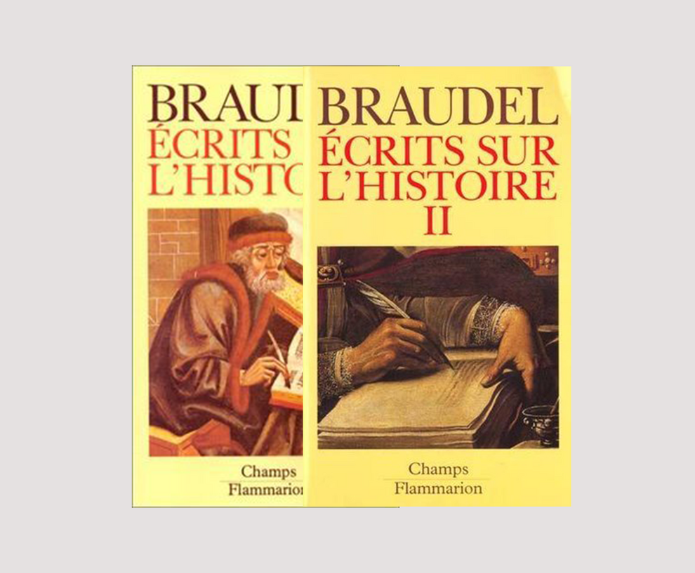 Couverture "Écrits sur l'histoire" de Fernand Braudel