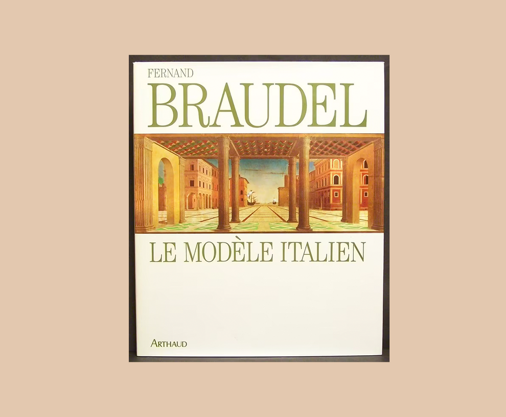 Couverture de l'ouvrage "Le modèle italien" de Fernand braudel